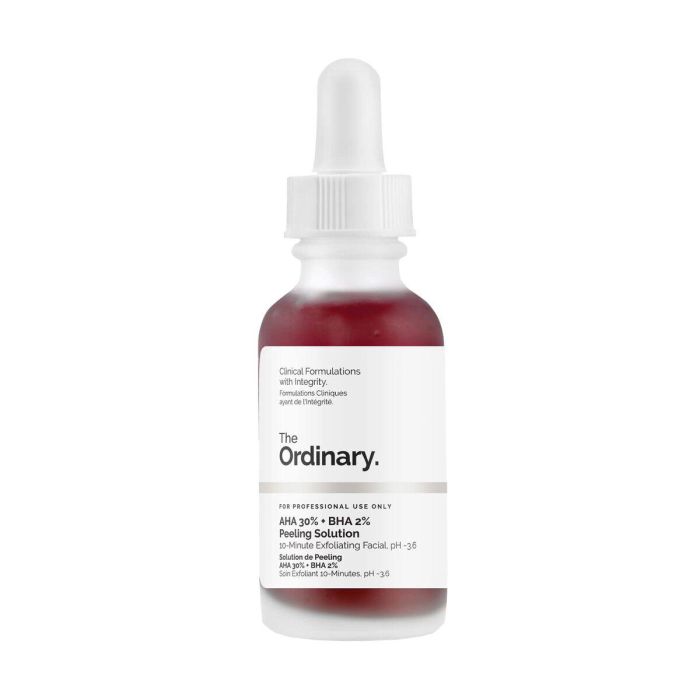 The Ordinary AHA 30% + BHA 2% Peeling Solution 30 ml – Exfoliante Facial Profundo para Piel Radiante y Suave 5
