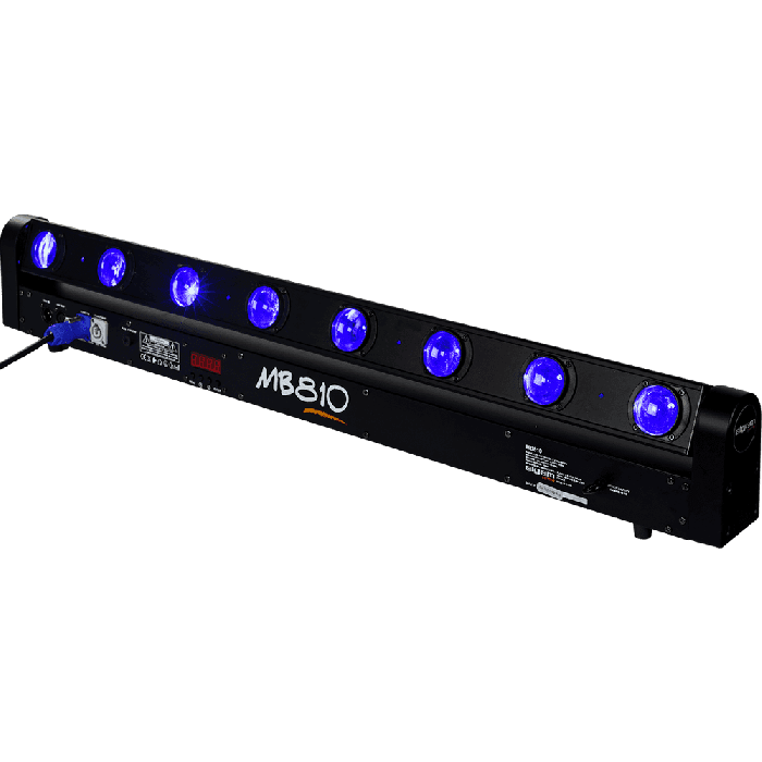Barra Led 8 X 10W Rgbw Motorizada 0 Barra Led 8 X 10W Rgbw Motorizada 0