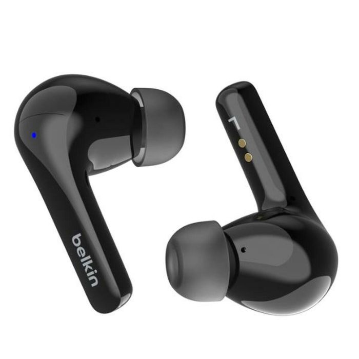 Belkin SOUNDFORM Motion Auriculares In-Ear True Wireless IPX5 con Cancelación de Ruido y Batería de 24h Negro