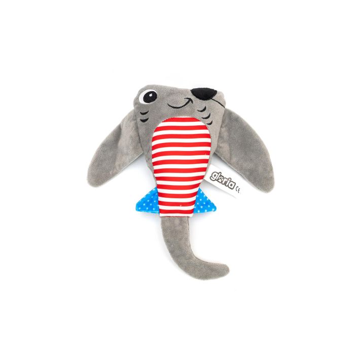 Gloria Peluche Ryan para Perro, Manta-Raya Pirata Blandita con Sonido Squeaker para Cachorros y Perros Medianos Gris 0 Gloria Peluche Ryan para Perro, Manta-Raya Pirata Blandita con Sonido Squeaker para Cachorros y Perros Medianos Gris 0