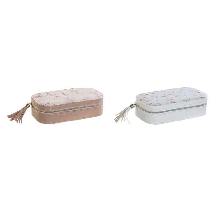 Joyero Tradicional DKD Home Decor Rosa Palo Gris 10 x 5 x 18.5 cm (2 Unidades) Joyero Tradicional DKD Home Decor Rosa Palo Gris 10 x 5 x 18.5 cm (2 Unidades)