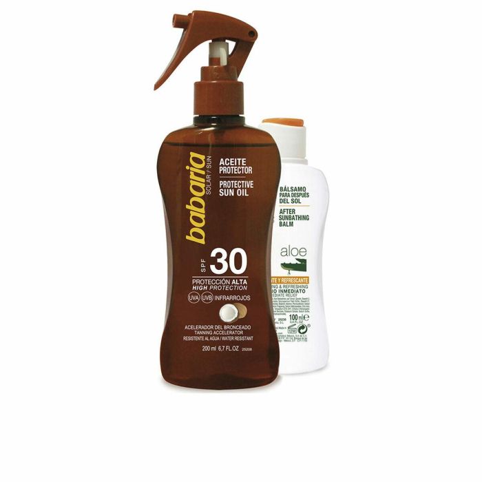 Babaria Solar Aceite Coco Spf30 Lote Babaria Solar Aceite Coco Spf30 Lote