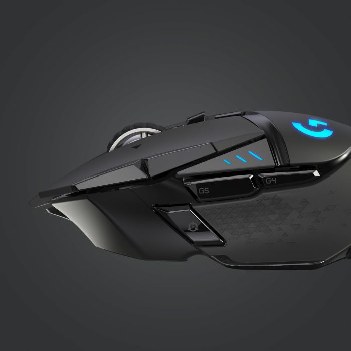 Logitech G502 LIGHTSPEED Ratón Gaming Inalámbrico, Sensor HERO 25K, RGB LIGHTSYNC, Compatible POWERPLAY, 910-005568 3 Logitech G502 LIGHTSPEED Ratón Gaming Inalámbrico, Sensor HERO 25K, RGB LIGHTSYNC, Compatible POWERPLAY, 910-005568 3