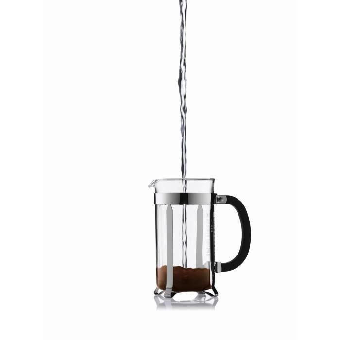 Chambord - cafetera de pistón Bodum, 12 tazas, 1.5 l, acero inoxidable 4 Chambord - cafetera de pistón Bodum, 12 tazas, 1.5 l, acero inoxidable 4