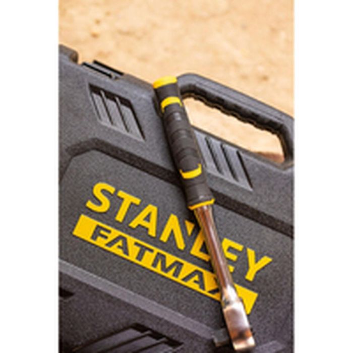 Stanley FatMax Set de Vasos y Puntas de Destornillador 81 Piezas con Carracas de 1/4" y 1/2" y Estuche Resistente 19 Stanley FatMax Set de Vasos y Puntas de Destornillador 81 Piezas con Carracas de 1/4" y 1/2" y Estuche Resistente 19