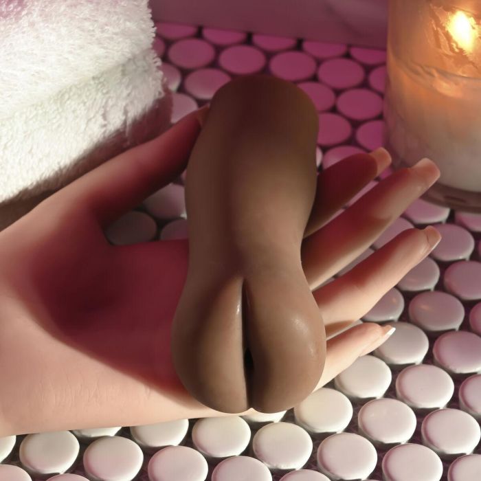 Masturbador Masculino Selopa Selopa Marrón 8