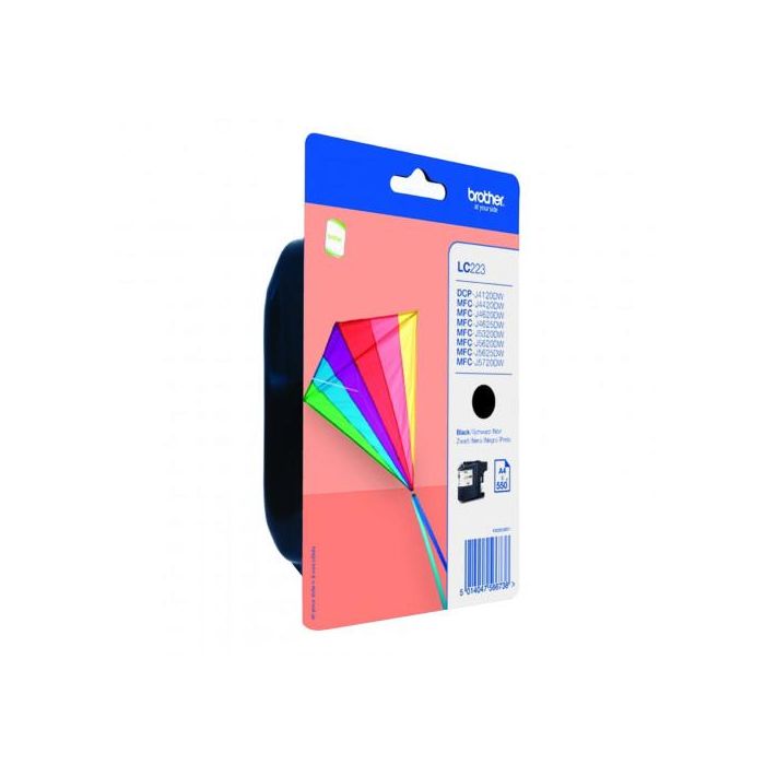 BROTHER Cartucho de tinta negro MFCJ4120DW MFCJ4420DW/MFCJ4620DW larga duracion 550 pags