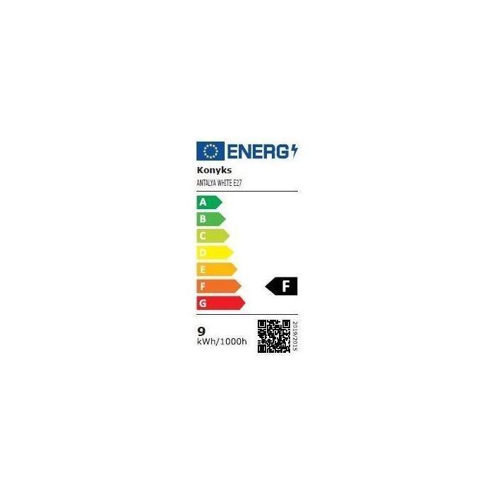 Bombilla conectada - KONYKS - Antalya Blanco E27 - LED Wifi + Bt - 780 Lúmenes - 9 W - Blanco orientable - Compatible con Alexa / Google Home 1 Bombilla conectada - KONYKS - Antalya Blanco E27 - LED Wifi + Bt - 780 Lúmenes - 9 W - Blanco orientable - Compatible con Alexa / Google Home 1