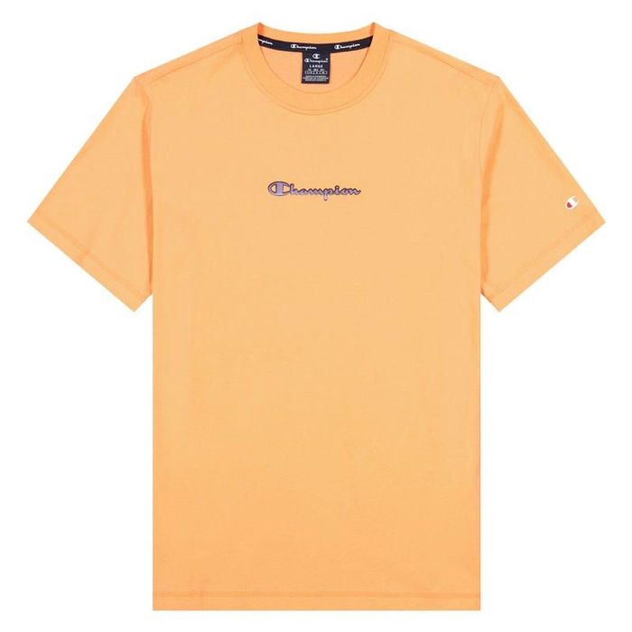 Camiseta de Manga Corta Hombre Champion Crewneck T-Shirt M Naranja M 0 Camiseta de Manga Corta Hombre Champion Crewneck T-Shirt M Naranja M 0