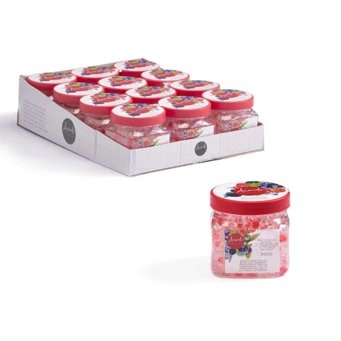 Ambientador Bolas Gel Frutos Rojo 300 Gm Acorde 8X9CM (12 Unidades) 2 Ambientador Bolas Gel Frutos Rojo 300 Gm Acorde 8X9CM (12 Unidades) 2