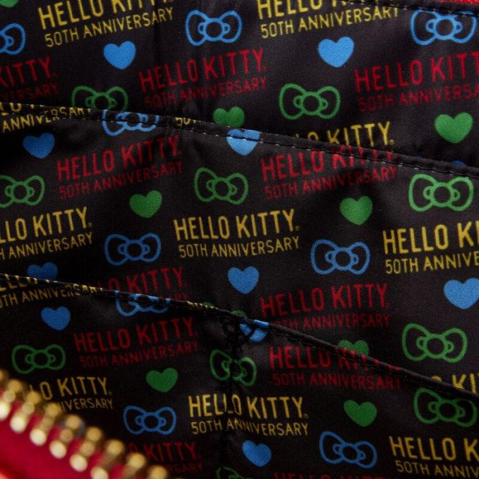 Bolso + monedero 50th Anniversary Hello Kitty Loungefly 4