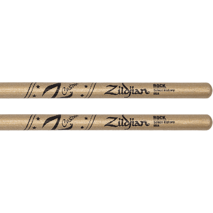 Baquetas Zildjian Z Custom Le - Rock Gold Chroma 1 Baquetas Zildjian Z Custom Le - Rock Gold Chroma 1