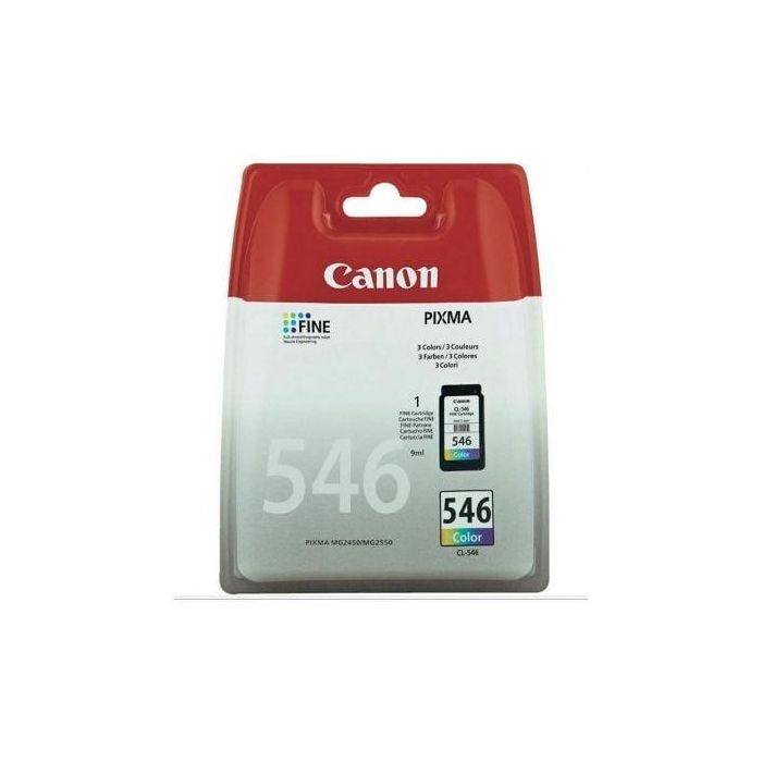 Canon Tinta Tricolor Pixma Mg 2450-2550 - Cl 546 Canon Tinta Tricolor Pixma Mg 2450-2550 - Cl 546
