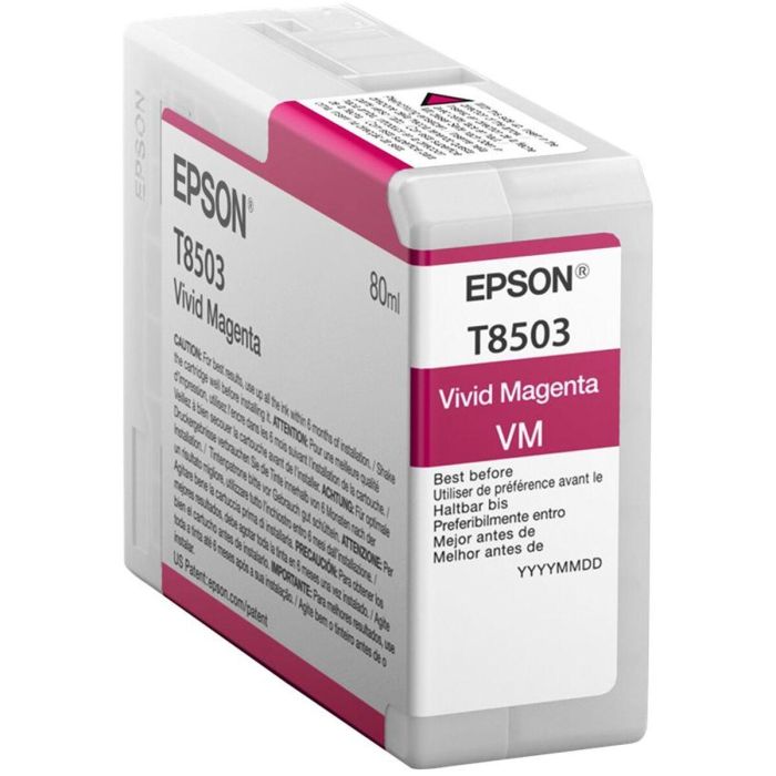 Epson Cartucho Tinta Original SC-P800 Magenta 80ml - C13T850300 Epson Cartucho Tinta Original SC-P800 Magenta 80ml - C13T850300