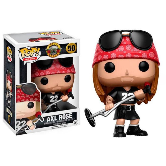 Funko POP Rocks Guns N' Roses Axl Rose Figura de Vinilo 10cm