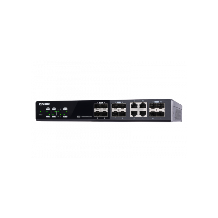 QNAP QSW-M1204-4C Switch Gestionable 10G Ethernet con 12 Puertos y 4 Combo SFP 6