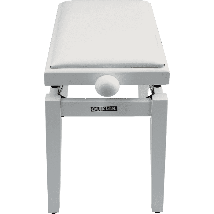 Banqueta Piano Deluxe Pb100 Madera - Blanca Mate 1 Banqueta Piano Deluxe Pb100 Madera - Blanca Mate 1