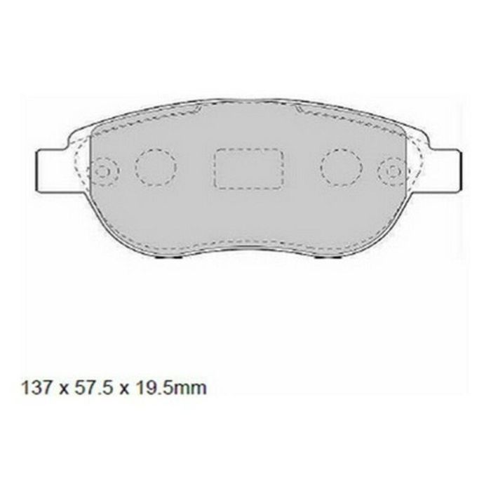 Pastillas de freno Black Diamond PP590 Ventilado Frontal 1 Pastillas de freno Black Diamond PP590 Ventilado Frontal 1