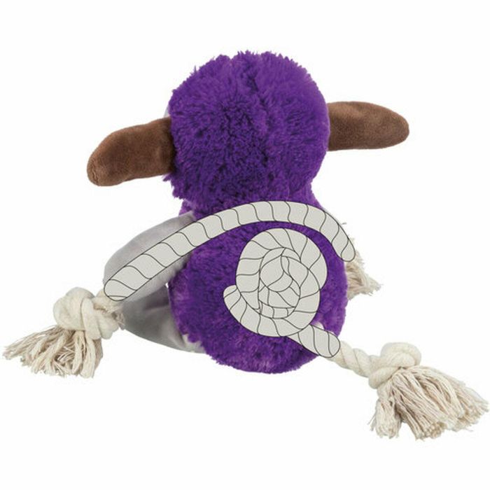 Peluche para perros Trixie Lila Poliéster Felpa Algodón Monstruo 32 cm 1