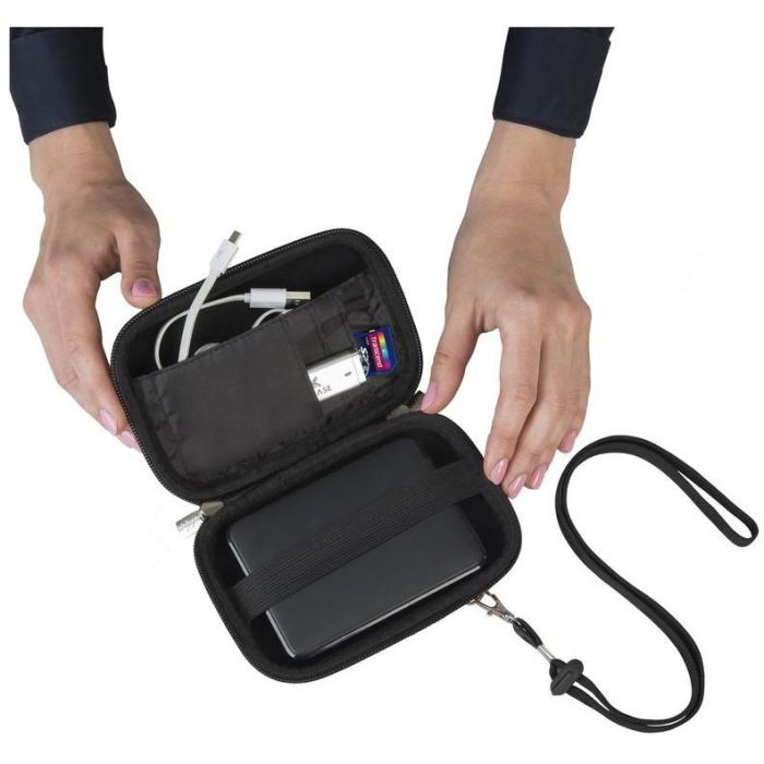 RIVACASE 9101 Funda Rígida para Disco Duro HDD 2.5", Negro, 10.9 cm (4.3") 5 RIVACASE 9101 Funda Rígida para Disco Duro HDD 2.5", Negro, 10.9 cm (4.3") 5