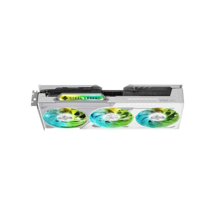 ASRock Tarjeta Gráfica B580 SL 12GO Intel Arc 12GB GDDR6 192-bit 3xDP 1xHDMI con 3 Ventiladores ARGB LED 3 ASRock Tarjeta Gráfica B580 SL 12GO Intel Arc 12GB GDDR6 192-bit 3xDP 1xHDMI con 3 Ventiladores ARGB LED 3