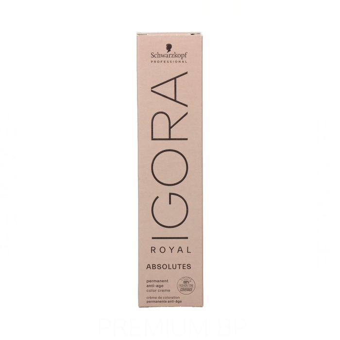 Schwarzkopf Igora Royal Absolutes Age Blend 6-460 Tinte Profesional Coloración Permanente para Cobertura y Color Uniforme