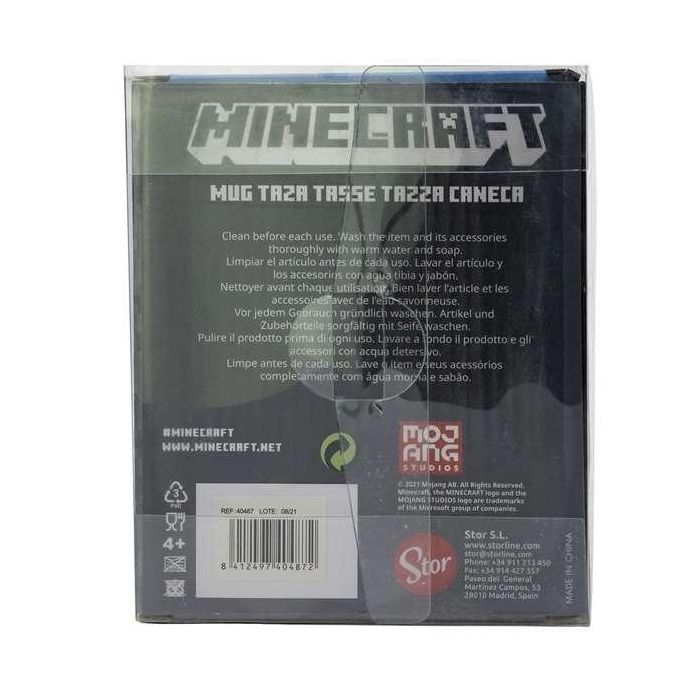 Stor Taza Ceramica 3D Minecraft con Caja Regalo 440 ml 5