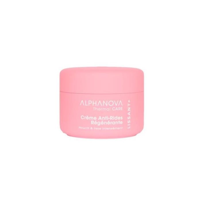 ALPHANOVA Crema Anti-Arrugas Regenerante para Piel Seca con Ácidos Hialurónicos y Power HBR 50ml