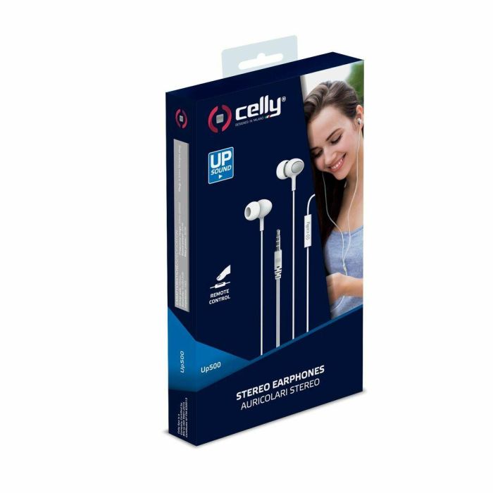Celly Auricular Jack 3.5 Stereo Con Microfono Blanco 5 Celly Auricular Jack 3.5 Stereo Con Microfono Blanco 5