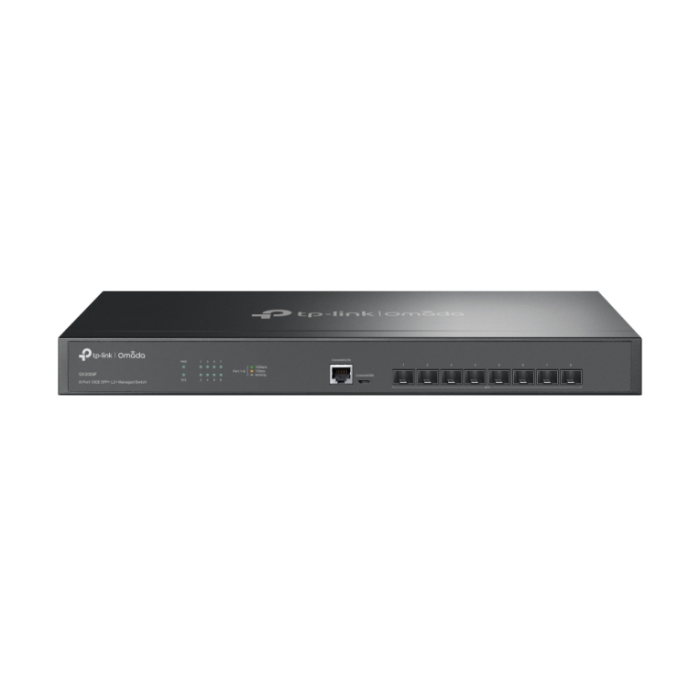 TP-Link Omada SX3008F switch Gestionado L2/L3 Negro TP-Link Omada SX3008F switch Gestionado L2/L3 Negro