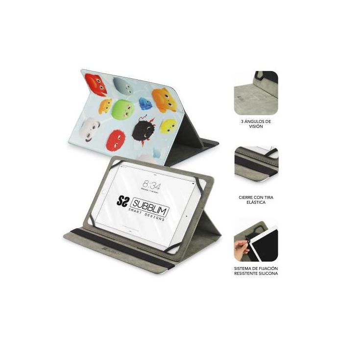 SUBBLIM Funda Tablet TRENDY CASE FURRY 10.1" 1 SUBBLIM Funda Tablet TRENDY CASE FURRY 10.1" 1