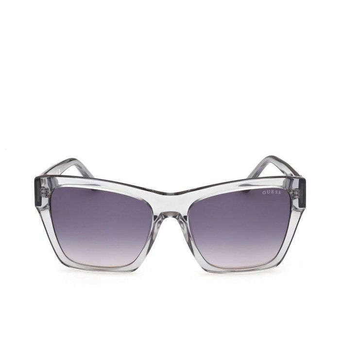 Guess GU00113 20B Gafas de Sol Cuadradas para Mujer, Montura Plástico Gris, Cristales Gris Humo Degradado 55 mm 1 Guess GU00113 20B Gafas de Sol Cuadradas para Mujer, Montura Plástico Gris, Cristales Gris Humo Degradado 55 mm 1