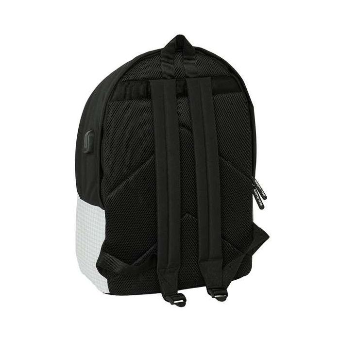 Mochila Safta Doble Para Portatil 15,6-' + Usb Real Madrid 1 Equipacion 24-25 440x310x180 mm 4 Mochila Safta Doble Para Portatil 15,6-' + Usb Real Madrid 1 Equipacion 24-25 440x310x180 mm 4