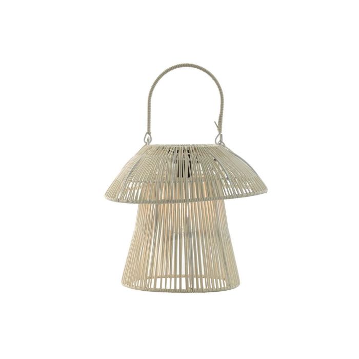 Lampara Solar Terraza Y Jardin DKD Home Decor Marron Blanco 31 x 30 x 31 cm (2 Unidades) 1 Lampara Solar Terraza Y Jardin DKD Home Decor Marron Blanco 31 x 30 x 31 cm (2 Unidades) 1