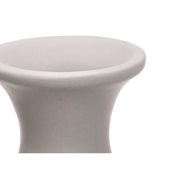 Jarrón de Cerámica Cuello Estrecho 48 cm Gris - Giftdecor 3 Jarrón de Cerámica Cuello Estrecho 48 cm Gris - Giftdecor 3