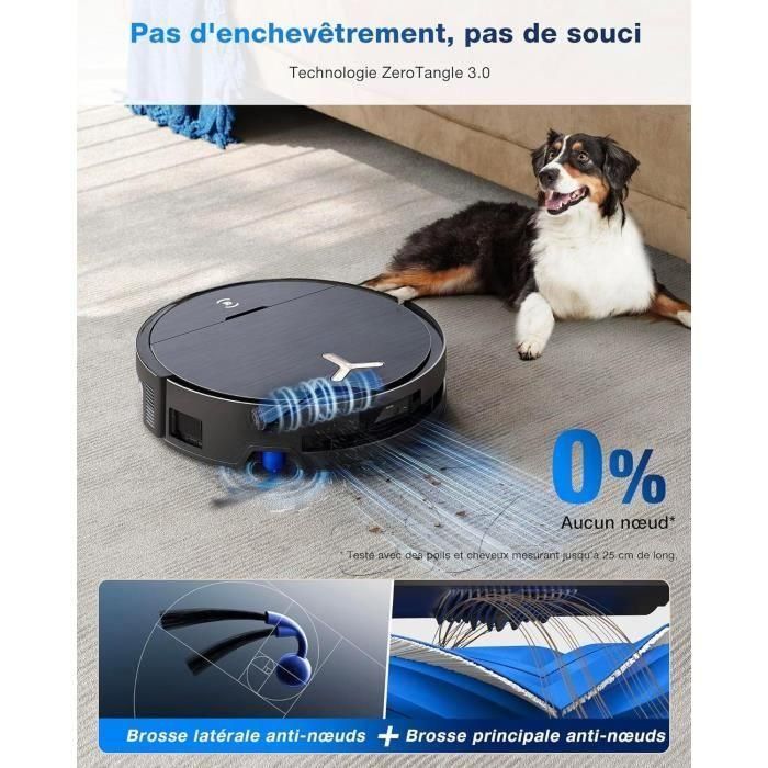 Ecovacs AAARH14208 Aspiradora Robot DEEBOT X9 PRO OMNI 16600 Pa Ultrafina con Autolimpieza Instantánea y Tecnología BLAST 2