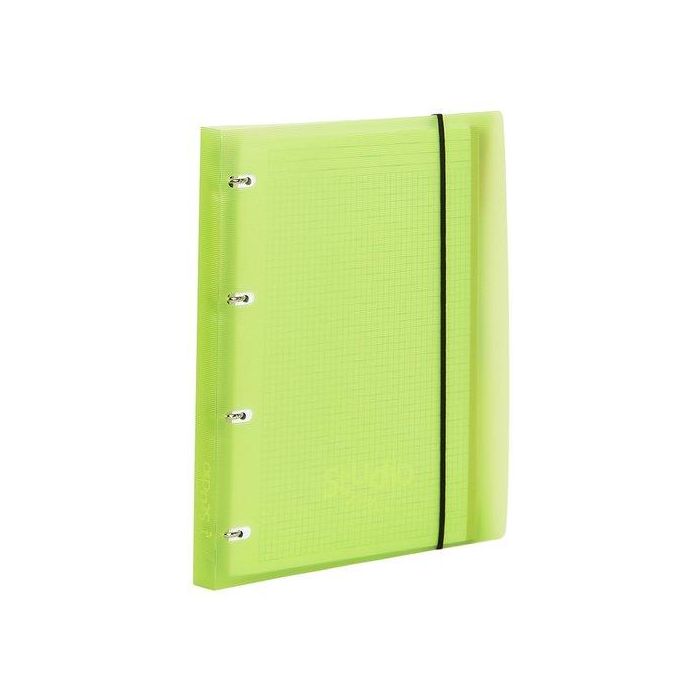 Carpebloc Pardo Studio Style A4 4 An.20Mm Con Rec.100 Hj. 90 Gr. Y Separadores Verde (Set de 8)