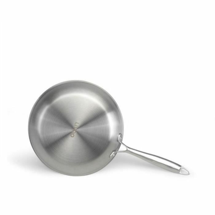 Livoo MEP157 Sartén Brigade de Acero Inoxidable Triple 20 cm - Apta para Todo Tipo de Fuegos, Inducción - Fabricada en Francia 3