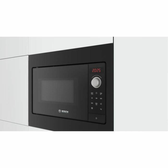 Microondas de encastre simple BOSCH SER2 BFL523MB3F Negro 20 L 38,2 x 49,5 x 33,5 cm 2