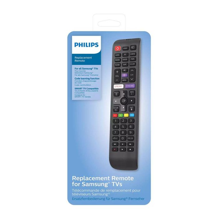 Philips SRP4010/10 Mando a distancia para TV Samsung, Negro 2