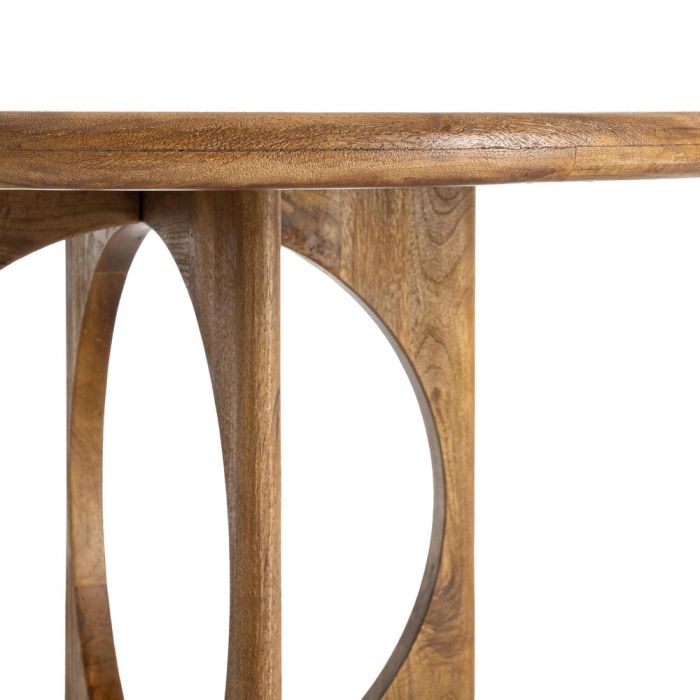 Mesa Comedor Miel Madera de Mango 125 X 125 X 76 cm