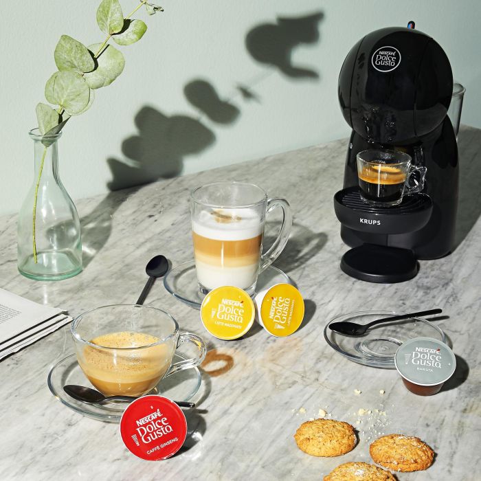 Krups Cafetera de Cápsulas Dolce Gusto Piccolo XS, 15 Bares de Presión, Sistema de Alta Presión, Color Negro 6