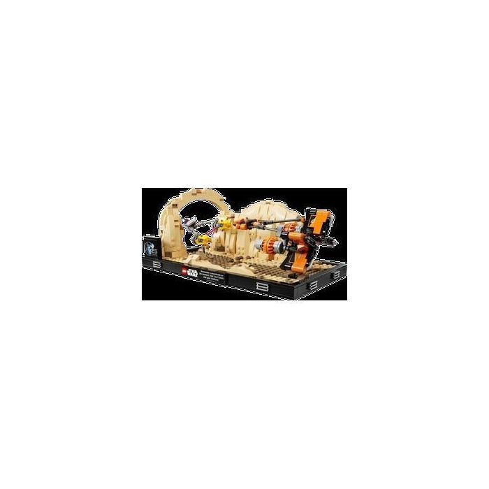 LEGO Star Wars 75380 Mos Espa Podracer Race Diorama, Nave Espacial 1