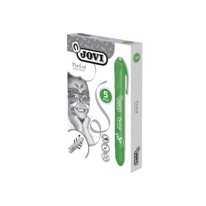 Jovi Maquillaje en Barra Verde Caja de 5 Unidades 1 Jovi Maquillaje en Barra Verde Caja de 5 Unidades 1