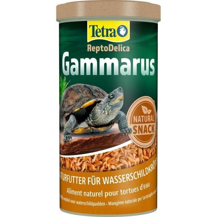 Tetra Gammarus Alimento Seco para Peces y Tortugas de Acuario 1 Litro Tetra Gammarus Alimento Seco para Peces y Tortugas de Acuario 1 Litro