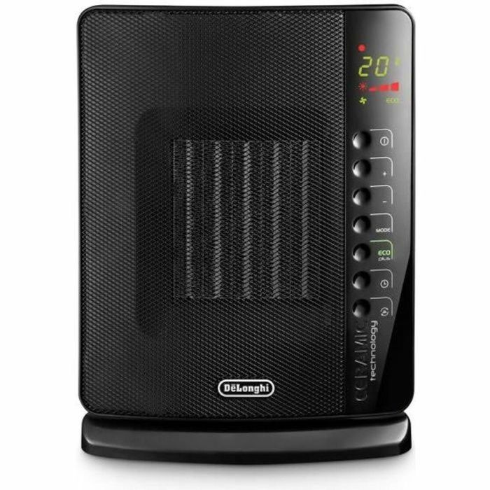 Soplador de cerámica DELONGHI - DCH7993ER.BC -2400W - Negro y cromo