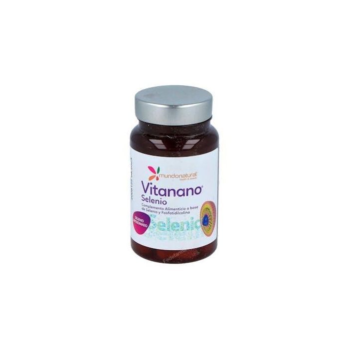 Vitanano Selenio Liposomado 30 Cápsulas. Mejor Absorción. Sistema Inmunitario, Tiroides, Cabello y Uñas Saludables.