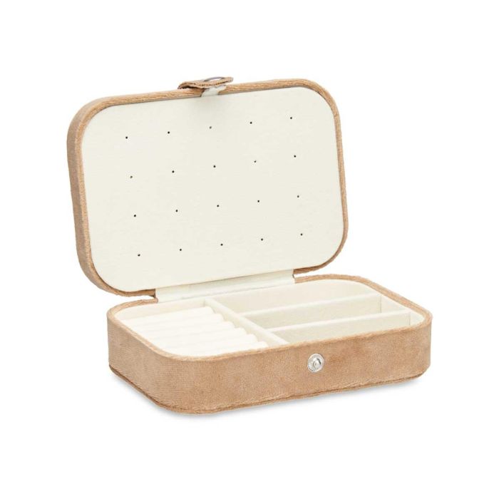 Joyero Rectangular Beige Giftdecor 16X6CM (12 Unidades) 1 Joyero Rectangular Beige Giftdecor 16X6CM (12 Unidades) 1