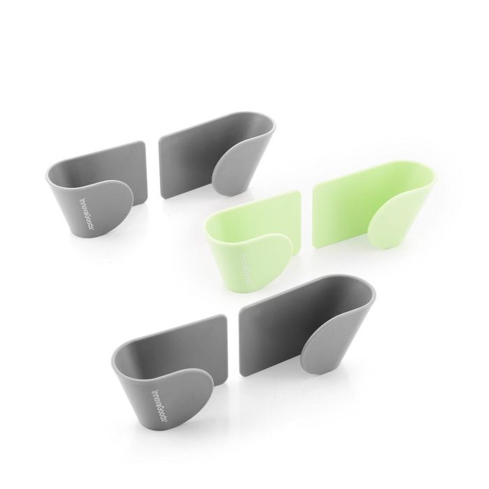 Set de 3 Soportes Adhesivos para Tapas de Cocina Smarack InnovaGoods 4