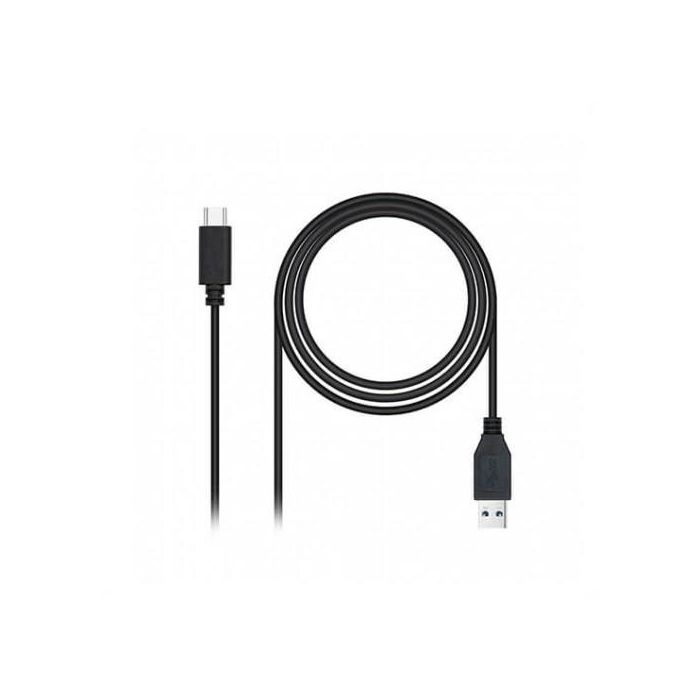 Cable USB 3.1 Tipo-C Nanocable 10.01.4001-L150/ USB Tipo-C Macho - USB Macho/ 1.5m/ Negro 1 Cable USB 3.1 Tipo-C Nanocable 10.01.4001-L150/ USB Tipo-C Macho - USB Macho/ 1.5m/ Negro 1